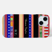 Modern & stilvoll Stripes . Case-Mate iPhone Hülle (Rückseite (Horizontal))