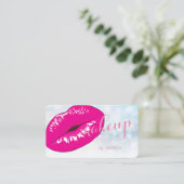 Modern stilvoll und farbenfroh Bokeh ,Lips Visitenkarte (Stehend Vorderseite)