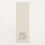 Modern stilvoll yogamatte (Vorderseite)