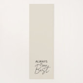 Modern stilvoll yogamatte (Rückseite)