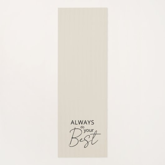 Modern stilvoll yogamatte (Rückseite)