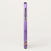 Modern Stone Dusty Blue Marble Case-Mate iPhone Hülle (Hinten/Links)