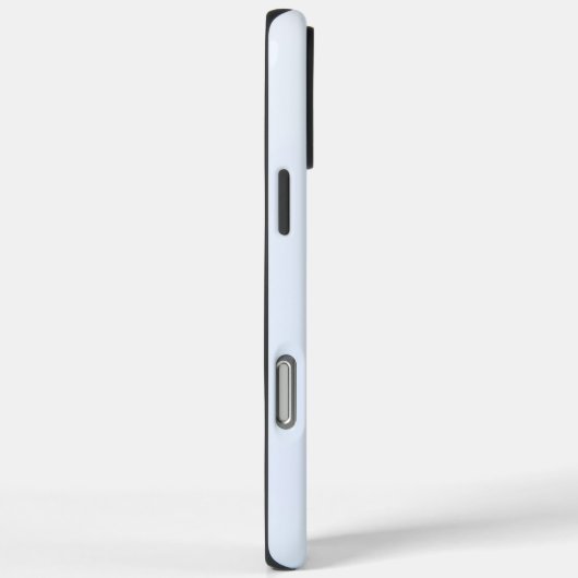 Modern Stone Dusty Blue Marble Case-Mate iPhone Hülle (Rückseite / Rechts)