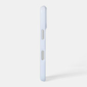 Modern Stone Dusty Blue Marble iPhone 16 Hülle (Rechte Seite)