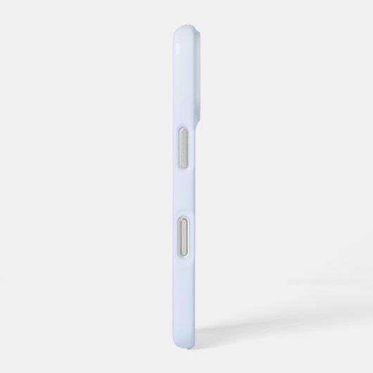 Modern Stone Dusty Blue Marble iPhone 16 Hülle (Rechte Seite)