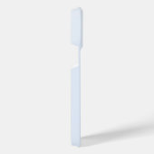 Modern Stone Dusty Blue Marble iPhone Hülle (Rechte Seite)