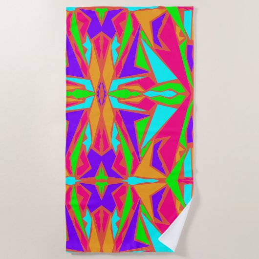 Modern Strandtuch (Vorderseite)