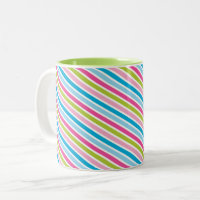 MODERN STRIPE PATTERN Festlich rosa grün