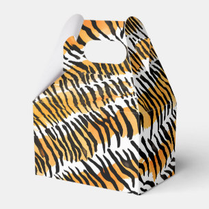Modern Strippenfelle Tigerfelle Print Wildtiere Geschenkschachtel
