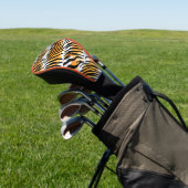 Modern Strippenfelle Tigerfelle Print Wildtiere Golf Headcover (In SItu)