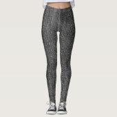 Modern Style Black oder Blue Denim Jean Style Yoga Leggings (Vorderseite)