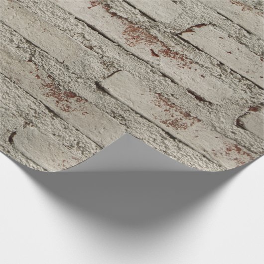 Modern style design decorative brick wall surface  geschenkpapier (Ecke)