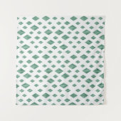 Modern Style Tapestry with Geometric Diamond Print Wandteppich (Vorderseite (Horizontal))