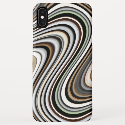 Modern Stylish Abstract Pattern Case-Mate iPhone Hülle (Rückseite)