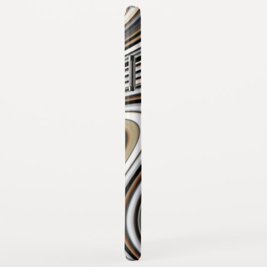 Modern Stylish Abstract Pattern Case-Mate iPhone Hülle (Hinten/Rechts)