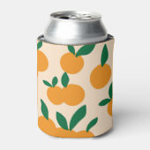 Modern Stylish Citrus Fruit Oranges Pattern Dosenkühler (Kanne Vorderseite)