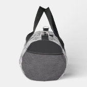 Modern Stylish Grey Kaleidoscopic Sports Bag Duffle Bag (Rechts)