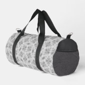 Modern Stylish Grey Kaleidoscopic Sports Bag Duffle Bag (Rechte Ecke)