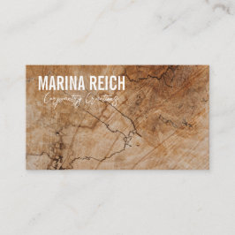 modern stylish woodworkers Business Card Visitenkarte