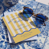 Modern Summer Bachelorette Weekend Einladung