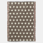 Modern Sun Motif Woven Blanket - Minimalistisch Ta Decke (Vorderseite Vertikal)