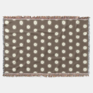 Modern Sun Motif Woven Blanket - Minimalistisch Ta Decke