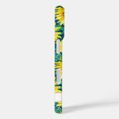 Modern Sunflowers Monogrammed Case-Mate iPhone Hülle (Rückseite / Rechts)