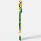 Modern Sunflowers Monogrammed Case-Mate iPhone Hülle (Rückseite / Rechts)