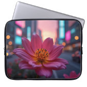 Modern Sunrise Bloom 15' Laptopschutzhülle (Vorderseite)
