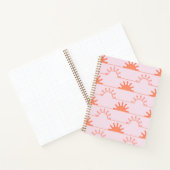 Modern Sunrise Sunset - Spiral Notebook Notizblock (Innenseite)