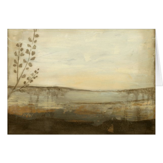 Modern Sunset Landscape Oil Painting (Vorderseite (Horizontal))