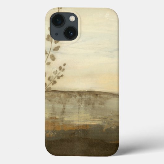 Modern Sunset Landscape Oil Painting Case-Mate iPhone Hülle (Rückseite)