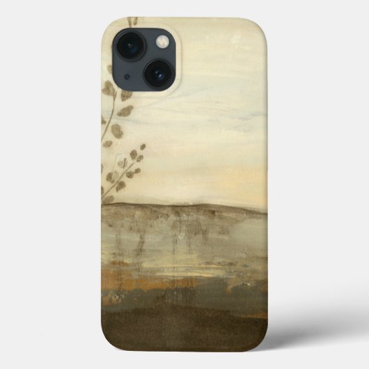 Modern Sunset Landscape Oil Painting Case-Mate iPhone Hülle (Rückseite)
