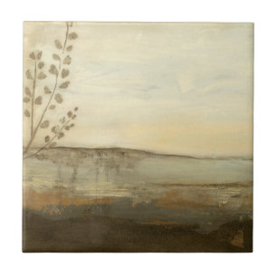 Modern Sunset Landscape Oil Painting Fliese