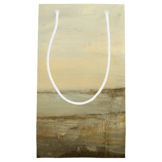 Modern Sunset Landscape Oil Painting Kleine Geschenktüte (Vorderseite)