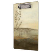 Modern Sunset Landscape Oil Painting Klemmbrett (Links)