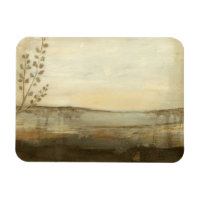 Modern Sunset Landscape Oil Painting