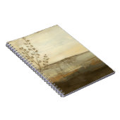 Modern Sunset Landscape Oil Painting Notizblock (Rechte Seite)