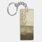 Modern Sunset Landscape Oil Painting Schlüsselanhänger (Vorderseite links)