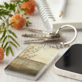 Modern Sunset Landscape Oil Painting Schlüsselanhänger (Vorderseite rechts)