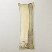 Modern Sunset Landscape Oil Painting Seitenschläferkissen (Rückseite (Vertikal))