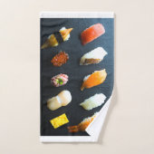 Modern Sushi Towel Set – Minimal & Delicious (Handtuch)