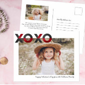 Modern & süß | Valentine-Fotokarte Postkarte