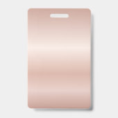 Modern Sweet 16 Script Dress Birthday VIP Ausweis (Back)