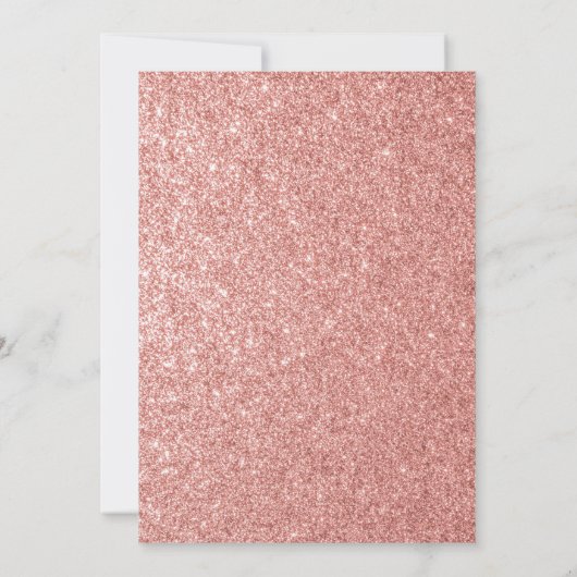 Modern Sweet 16 Script Geburtstag Einladung (Rückseite)