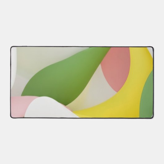 Modern Swirls Schreibtischunterlage (Vorderseite)