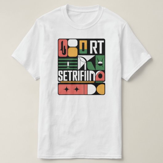 modern  T-Shirt (Design vorne)