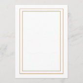 Modern Talavera Heritage Elegant Wedding Menükarte (Rückseite)