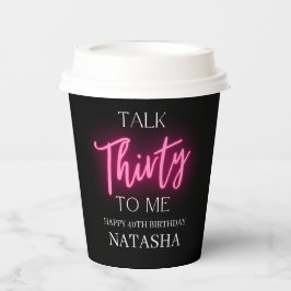 Modern Talk 30 zu mir 30. Geburtstag Party Custom Pappbecher