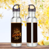 Modern Tan Weibliche Gewinnerin Grazie Leben Name  Edelstahlflasche